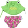 Zoocchini Maillot Y Gorra De Rana (3-6M) - ^ Barcos, Juguetes Para El Agua Y La Playa