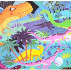 Mideer Maleta Puzzle My Dinosaur 104 Pcs - ^ Puzzles De 100 A 200 Piezas