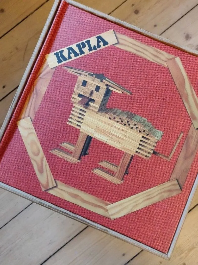 Kapla Maletin Con 280 Tablas De - ^ Tablas De Madera