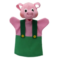 Mu00fa Marioneta Del Cerdito Verde - Mu^ Teatro Y Marionetas