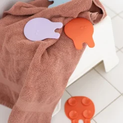 Quut Medusas De Baño Antideslizantes Grippi Azul Coral - ^ Juguetes Para El Baño