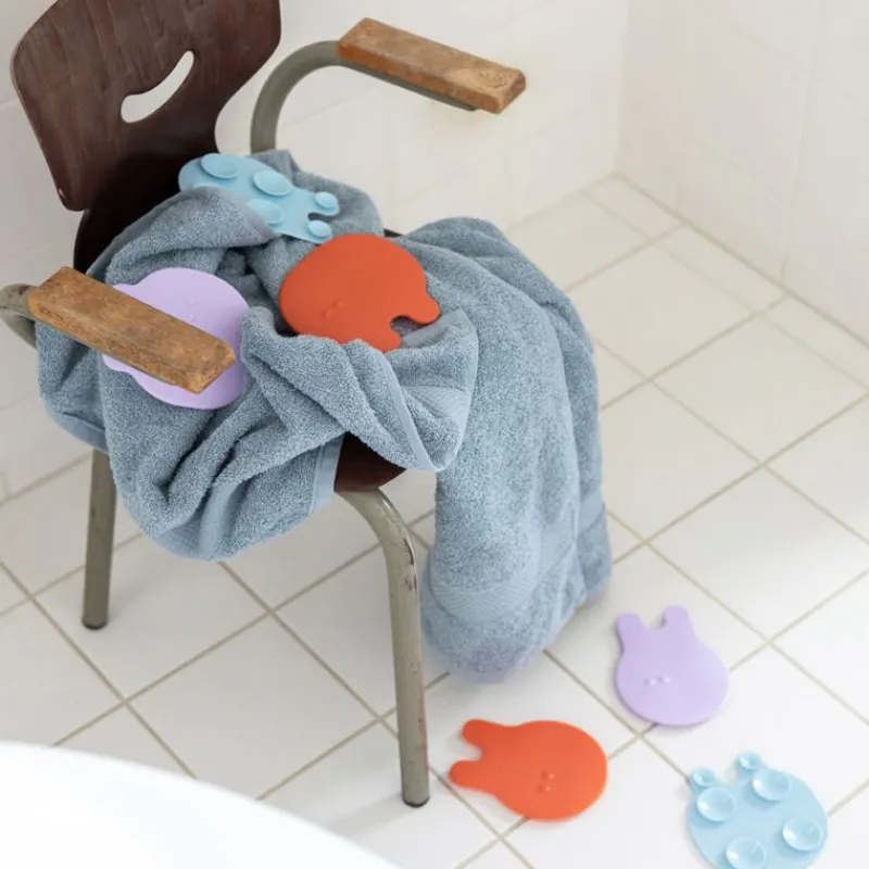 Quut Medusas De Baño Antideslizantes Grippi Azul Coral - ^ Juguetes Para El Baño
