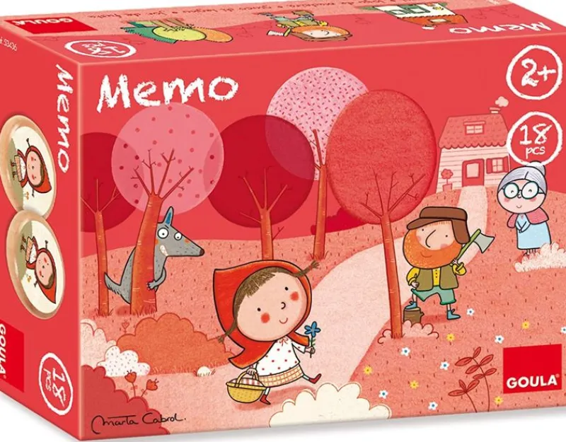 Goula Memo Chaperon Rouge - ^ Dominos, Loto Et Memory