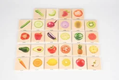 TickiT Memo De Frutas Y Verduras Mix & Match - ^ Aprender Divirtiéndose