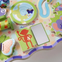 Melissa & Doug Mesa De Actividades En La Selva - ^ Juguetes Para El Aprendizaje Temprano Y La Motricidad