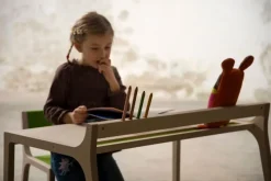 Sirch Mesa De Escritorio Para Niños Sibis Afra - Gris - ^ Escritorios, Mesas Y Sillas
