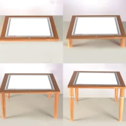 TickiT Mesa De Luz De Madera - ^ Escritorios, Mesas Y Sillas