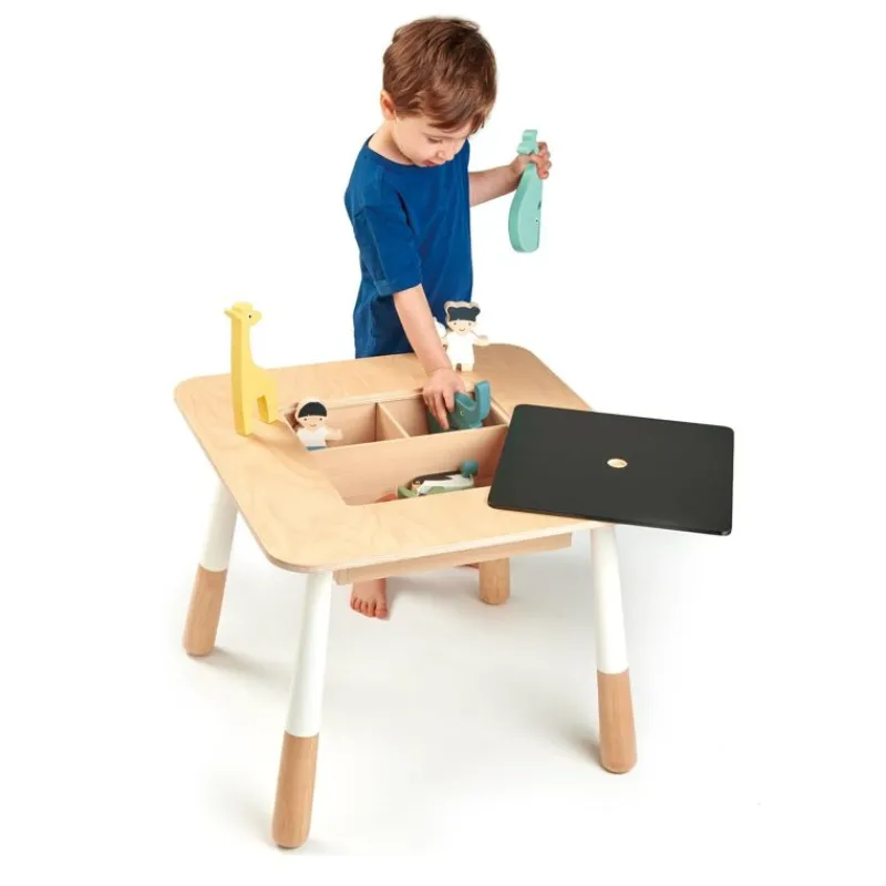 Tender Leaf Toys Mesa De Madera Para Niños Bosque - ^ Escritorios, Mesas Y Sillas
