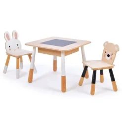 Tender Leaf Toys Mesa Y Sillas Infantiles De Mdf Y Madera - ^ Escritorios, Mesas Y Sillas