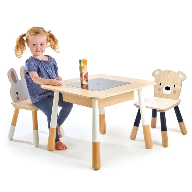 Tender Leaf Toys Mesa Y Sillas Infantiles De Mdf Y Madera - ^ Escritorios, Mesas Y Sillas