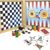 Vilac Mi Bonita Caja De Juegos Bucolicos - ^ Ajedrez, Damas, Caballitos...