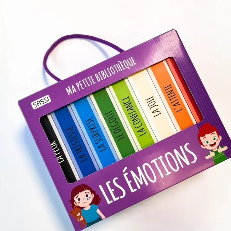 Sassi Junior Mi Pequena Biblioteca - Emociones - ^ Libros