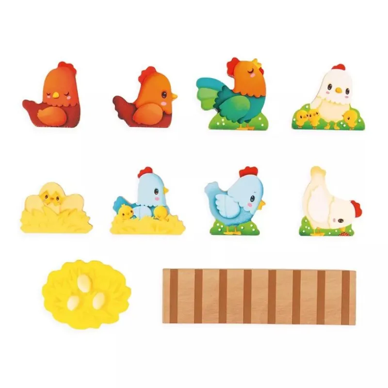 Janod Mi Primer Gallinero - ^ Animales De Granja