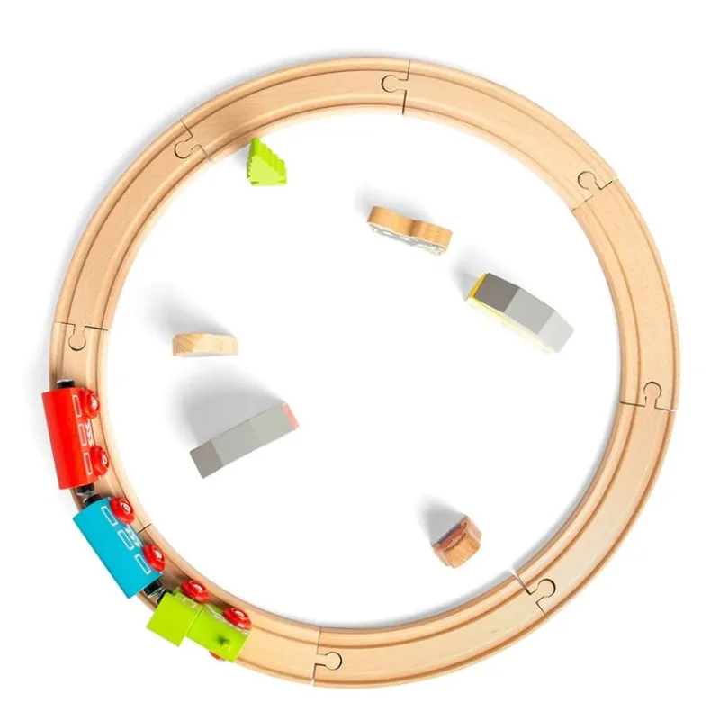 Bigjigs Toys Mi Primer Juego De Trenes - ^ Rutas Del Tren Brio