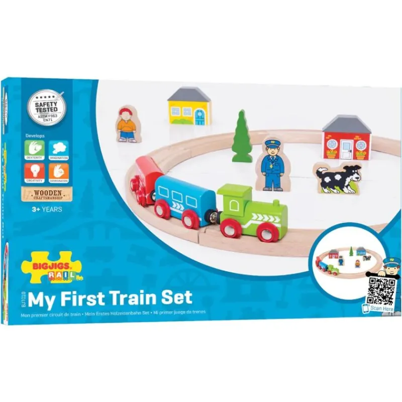 Bigjigs Toys Mi Primer Juego De Trenes - ^ Rutas Del Tren Brio