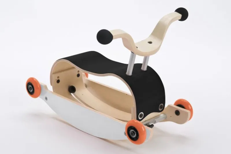 Wishbone Design Studio Mini Flip - Juego De 4 Ruedas - Naranja - ^ Transportistas