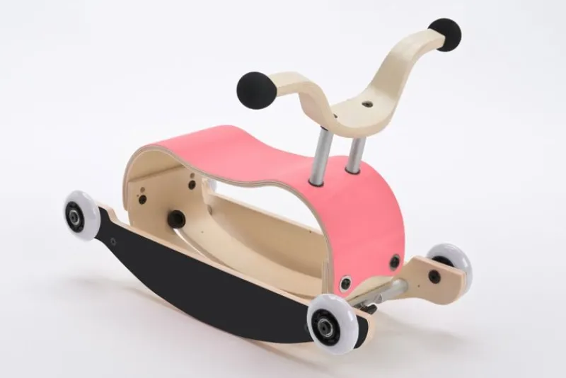 Wishbone Design Studio Mini Flip - Juego De 4 Ruedas - Blanco - ^ Transportistas