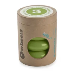 Wishbone Design Studio Mini Flip - Juego De 4 Ruedas - Verde - ^ Transportistas
