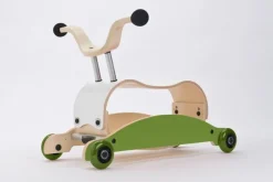 Wishbone Design Studio Mini Flip - Juego De 4 Ruedas - Verde - ^ Transportistas