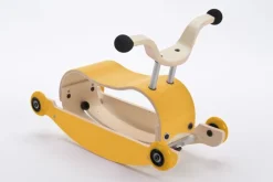 Wishbone Design Studio Mini Flip - Juego De 4 Ruedas - Amarillo - ^ Transportistas
