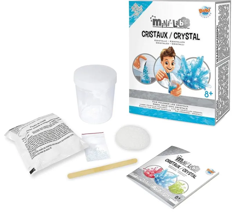 Buki France Mini Lab Cristaux - Bleu - ^ Descubrimiento De La Ciencia
