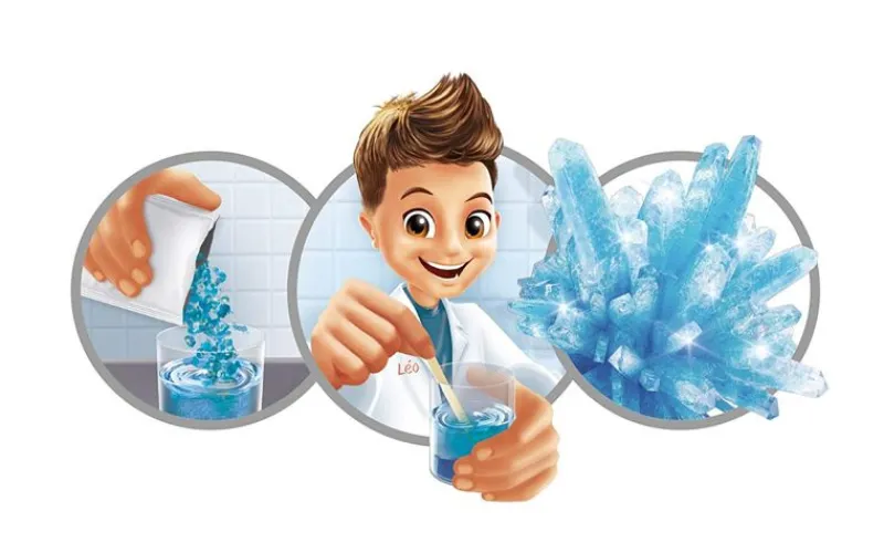 Buki France Mini Lab Cristaux - Bleu - ^ Descubrimiento De La Ciencia