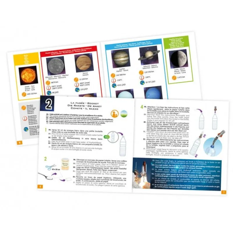 Buki France Mini Lab Espacio - ^ Descubrimiento De La Ciencia