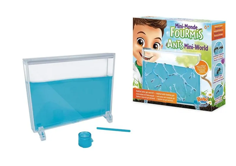 Buki France Mini Mundo Hormiga - ^ Cajas Nido Y Comederos Para Animales