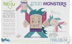 Tegu Monstruos Pegajosos Finklebear - ^ Imanes, Libros Magnéticos Y Juegos Magnéticos