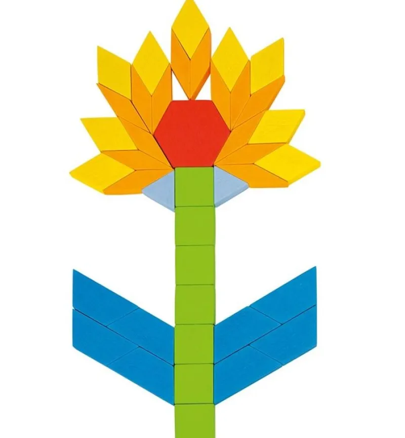 Goki Mosaico De Formas Geometricas - ^ Bloques De Construcción