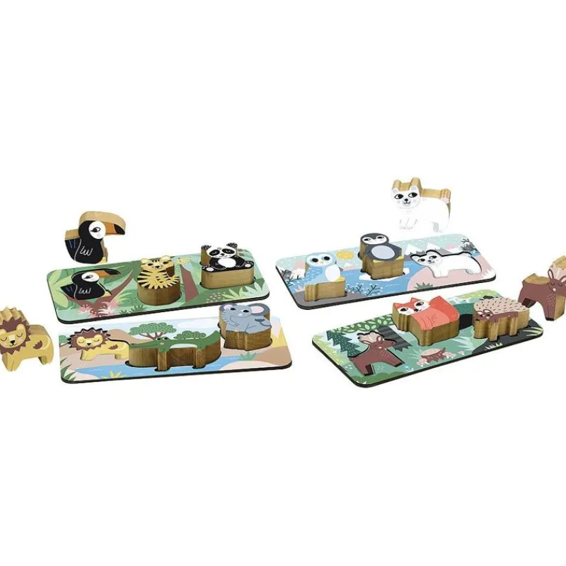 Vilac Multijugador Infantil M. Carlslund - ^ Dominos, Loto Et Memory