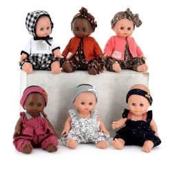 Petitcollin Muneca Petit Calin 28 Cm Mae - ^ Muñecas, Muñecos, Bañadores