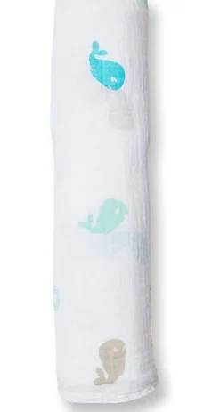 Lulujo Muselina Larga - Baleine - ^ Mantas Y Pañales