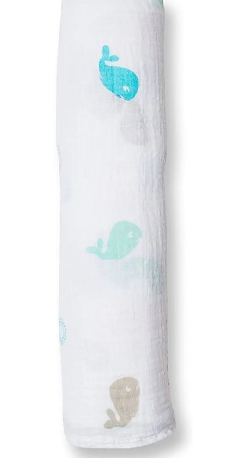 Lulujo Muselina Larga - Baleine - ^ Mantas Y Pañales