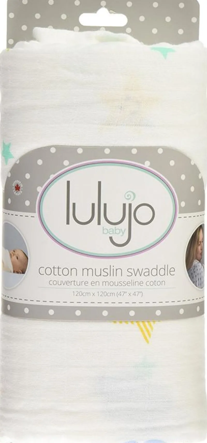 Lulujo Muselina Larga - Dreamland - ^ Mantas Y Pañales