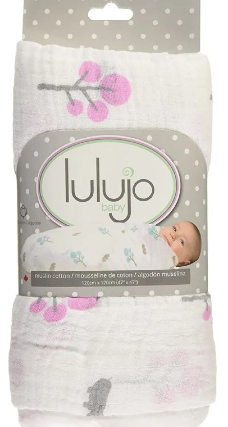 Lulujo Muselina Larga - Hippo Rose - ^ Mantas Y Pañales