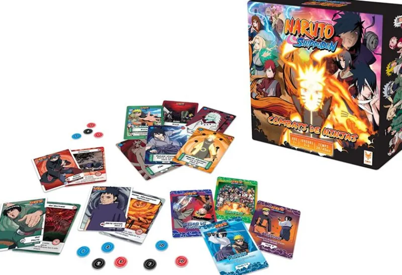 Topi Games Naruto Shippuden - Combates De Ninjas - ^ Juegos De Mesa