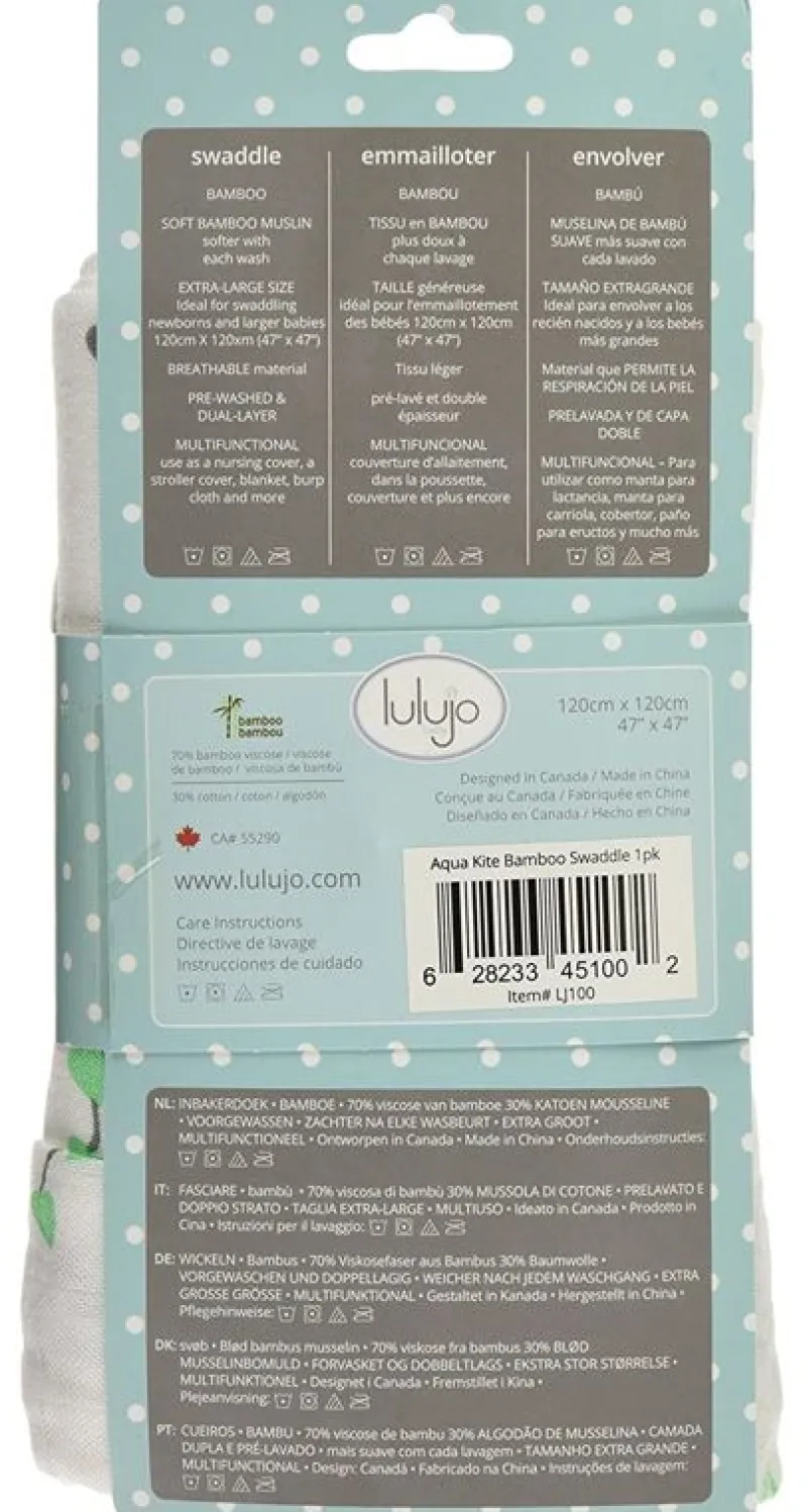 Lulujo Panal De Bambu - Cerf-Volant Bleu - ^ Mantas Y Pañales