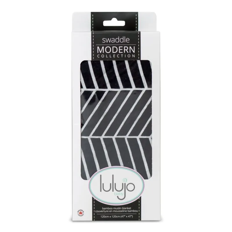Lulujo Panal De Bambu - Chevrons - ^ Mantas Y Pañales