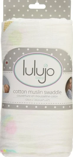 Lulujo Panal De Muselina - Helado - ^ Mantas Y Pañales