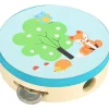 Small foot company Pandereta Zorrito - ^ Instrumentos Músicales