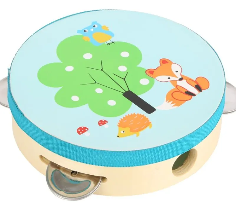 Small foot company Pandereta Zorrito - ^ Instrumentos Músicales