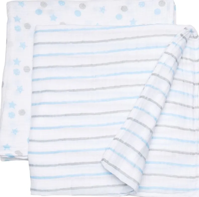Lulujo Paquete De 2 Pañales Maxi + Clips - ^ Mantas Y Pañales