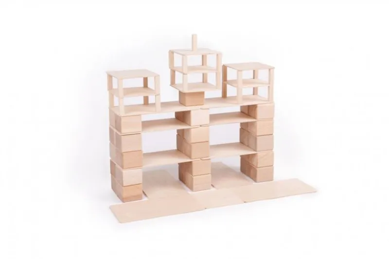 Just Blocks Paquete Pequeno - 74 Piezas - ^ Bloques De Construcción