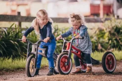 Wishbone Design Studio Patinete Wishbone Recycled Edition Rojo 3 En 1 - ^ Draisiennes Y Bicicletas De Madera
