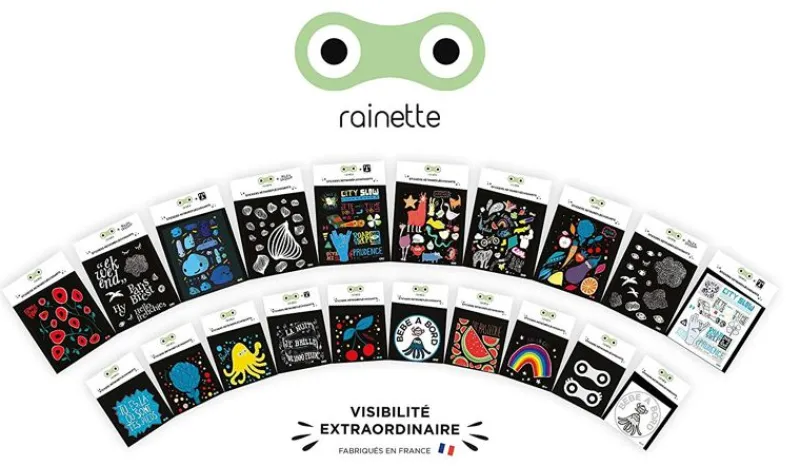Rainette Pegatinas Veganas - ^ Cascos Y Guantes