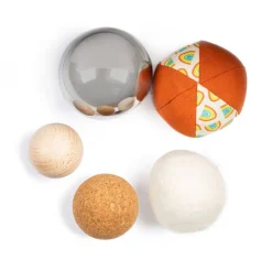 Petit Boum Pelotas Sensoriales Montessori Multicolor - ^ Juegos Montessori