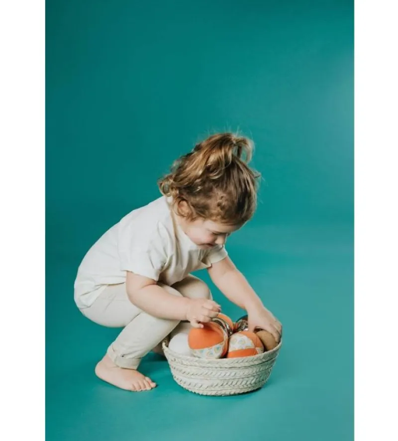 Petit Boum Pelotas Sensoriales Montessori Multicolor - ^ Juegos Montessori