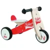Janod Pequeno Bikloon Rojo Y Blanco - ^ Draisiennes Y Bicicletas De Madera