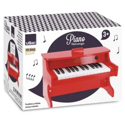 Vilac Piano Electronico Rojo - ^ Instrumentos Músicales